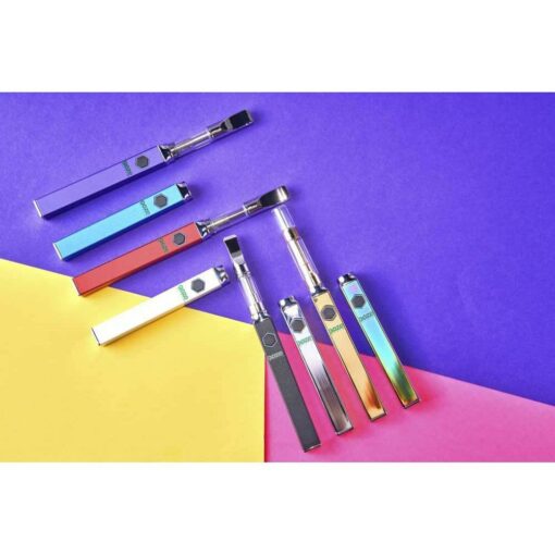Shop Quad 510 Thread 500mAh Square Vape Pen Battery in australian
