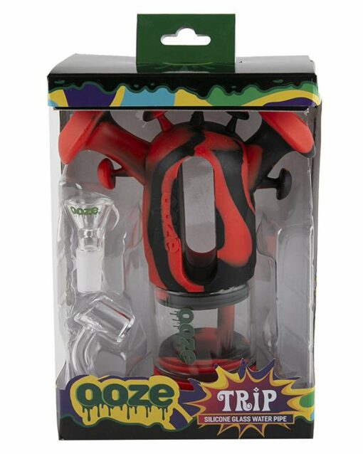 Shop Ooze Trip Silicone Bubbler Rig in australian