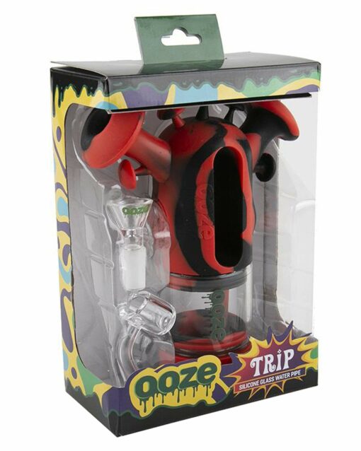 Shop Ooze Trip Silicone Bubbler Rig in australian