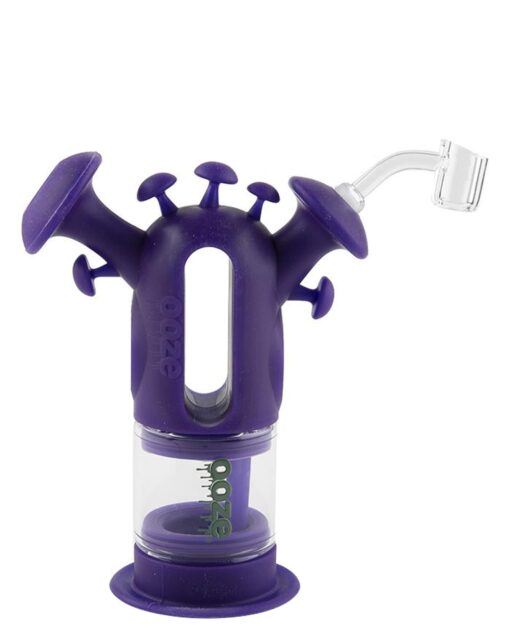 Shop Ooze Trip Silicone Bubbler Rig in australian
