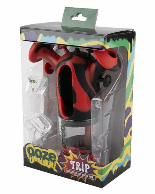 Shop Ooze Trip Silicone Bubbler Rig in australian