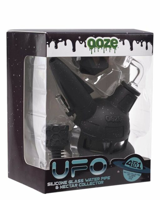 Shop Ooze UFO 4-in-1 Silicone Bong - Dab Rig, Nectar Straw & Vape Converter in australian
