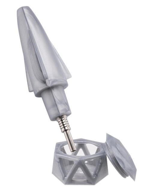 Shop Ooze UFO 4-in-1 Silicone Bong - Dab Rig, Nectar Straw & Vape Converter in australian