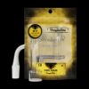 Shop Honeybee Herb Honey Boiler Quartz Banger - Yellow Line in australian