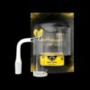 Shop Honeybee Herb Honey Tower Quartz Banger - Black Line in australian