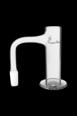 Shop Honeybee Herb Long Neck Beehive Quartz Banger - Black Line in australian