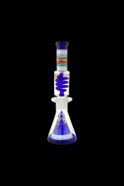 Shop MAV Glass Reversal Wig Wag Slitted Pyramid Beaker Freezable Coil System in australian