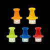 Shop AFM Glass Color Dot Turbo Glass Spinner Carb Cap + 2 Pearls in australian
