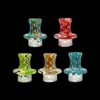 Shop AFM Glass Turbo Reversal Glass Spinner Carb Cap + 2 Pearls in australian