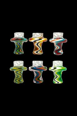 Shop AFM Glass Turbo Reversal Glass Spinner Cap + 2 Pearls in australian