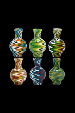 Shop AFM Glass Reversal Bubble Spinner Cap + 2 Pearls in australian