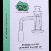 Shop The Stash Shack Etched Quartz Charmer Banger Set in australian