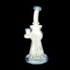 Shop MAV Glass Beam Puck Perc Bent Neck Water Pipe in australian