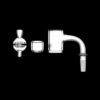 Shop GRAV® 10mm 90° Quartz Bucket, Inserts & Carb Cap Set in australian
