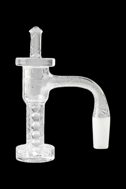Shop The Stash Shack Etched Pattern Full Weld Terp Slurper Set in australian