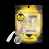 Shop Honeybee Herb Honey Chamber Quartz Banger - Yellow Line in australian