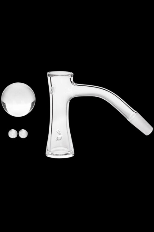 Shop GRAV® 10mm 45° Quartz Hourglass Banger Set in australian