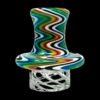 Shop AFM Glass Turbo Reversal Glass Spinner Carb Cap + 2 Pearls in australian