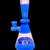 Shop AFM Glass Double Double Glass Mini Water Pipe in australian