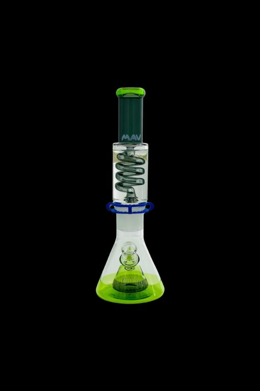 Shop MAV Glass Slitted Pyramid Beaker Freezable Coil System in australian