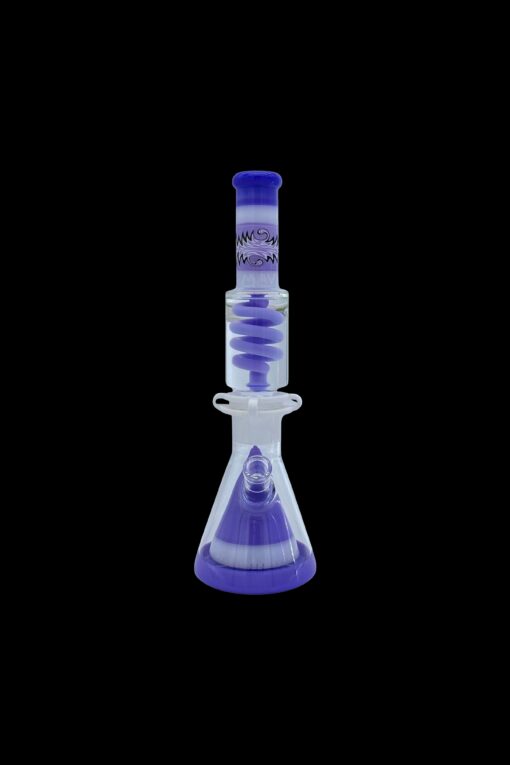 Shop MAV Glass Reversal Wig Wag Slitted Pyramid Beaker Freezable Coil System in australian