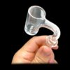 Shop AFM Glass 2mm X 20mm Full Weld Thick Bottom Quartz Banger in australian