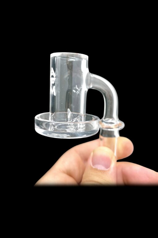 Shop AFM Glass 3mm x 25mm Terp Dish Quartz Banger in australian