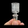 Shop AFM Glass 25mm Wide Diamond Quartz Banger in australian