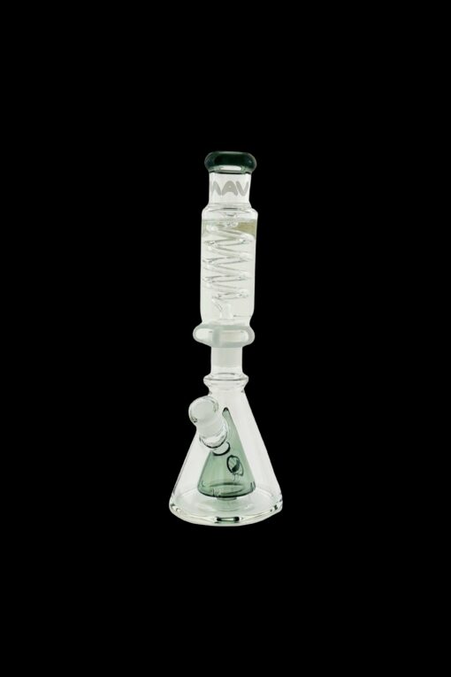 Shop MAV Glass Mini Slitted Pyramid Beaker Freezable Coil System in australian