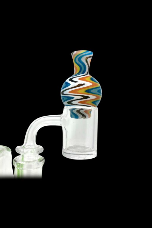 Shop AFM Glass Reversal Bubble Spinner Cap + 2 Pearls in australian