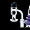 Shop AFM Glass Terp Slurper + Marble Pill Set 3mm x 25mm in australian