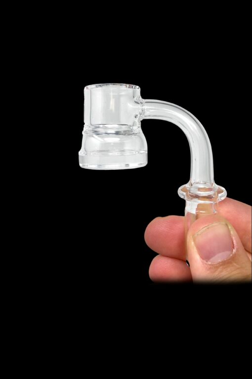 Shop AFM Glass 3mm X 25mm Wide Thick Bottom Quartz Banger in australian