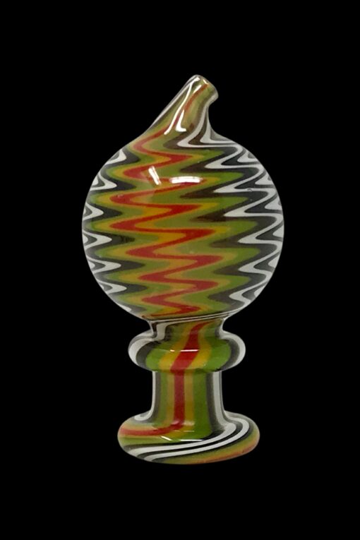 Shop AFM Glass Directional Full Color Wig Wag Reversal Carb Cap in australian