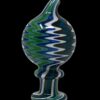 Shop AFM Glass Directional Full Color Wig Wag Reversal Carb Cap in australian
