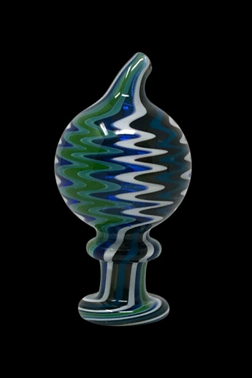 Shop AFM Glass Directional Full Color Wig Wag Reversal Carb Cap in australian
