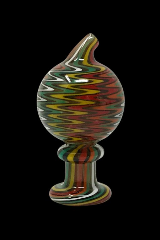 Shop AFM Glass Directional Full Color Wig Wag Reversal Carb Cap in australian