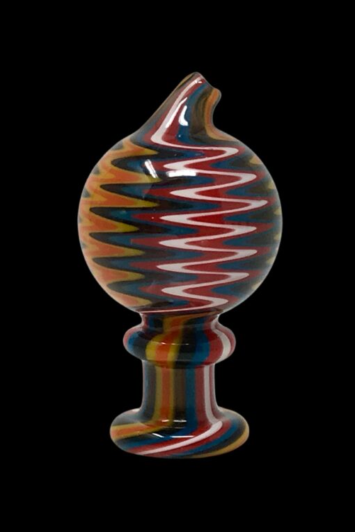 Shop AFM Glass Directional Full Color Wig Wag Reversal Carb Cap in australian
