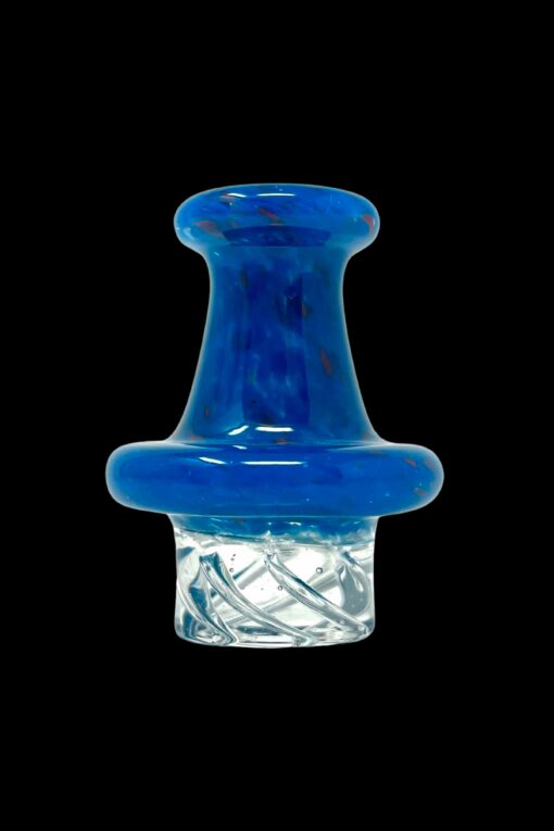 Shop AFM Glass Color Dot Turbo Glass Spinner Carb Cap + 2 Pearls in australian