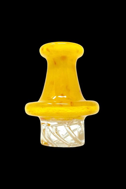 Shop AFM Glass Color Dot Turbo Glass Spinner Carb Cap + 2 Pearls in australian