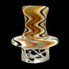Shop AFM Glass Turbo Reversal Glass Spinner Carb Cap + 2 Pearls in australian