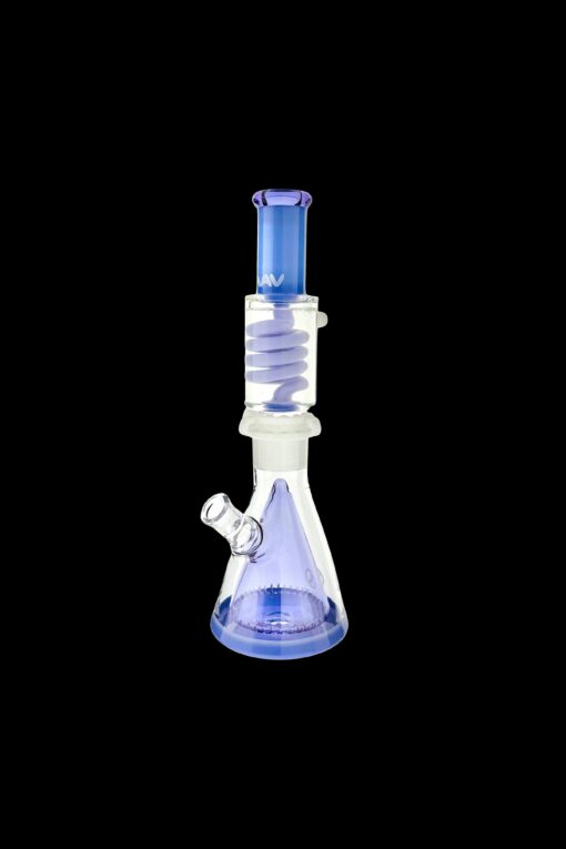 Shop MAV Glass Oversized Slitted Pyramid Beaker Freezable Coil System in australian