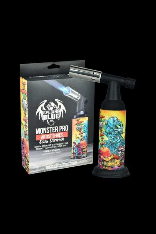 Shop Special Blue Sean Dietrich Monster Pro Torch Lighter in australian
