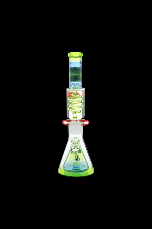 Shop MAV Glass Reversal Wig Wag Slitted Pyramid Beaker Freezable Coil System in australian