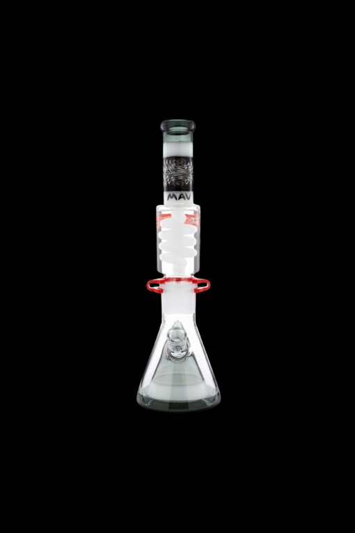 Shop MAV Glass Reversal Wig Wag Slitted Pyramid Beaker Freezable Coil System in australian