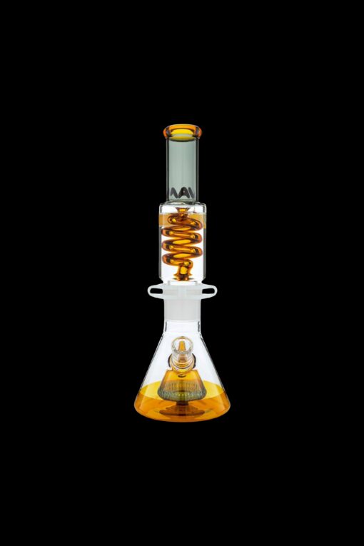 Shop MAV Glass Slitted Pyramid Beaker Freezable Coil System in australian