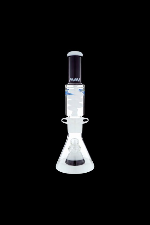Shop MAV Glass Slitted Pyramid Beaker Freezable Coil System in australian