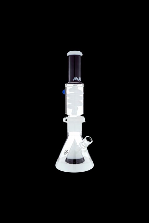 Shop MAV Glass Slitted Pyramid Beaker Freezable Coil System in australian