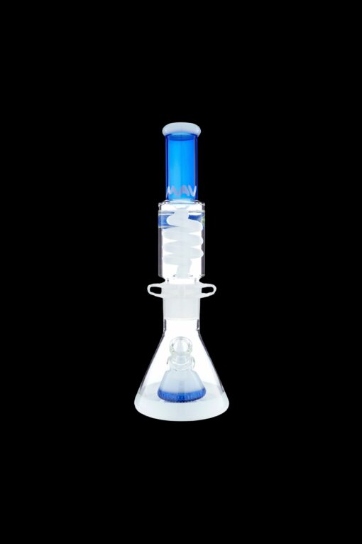 Shop MAV Glass Slitted Pyramid Beaker Freezable Coil System in australian