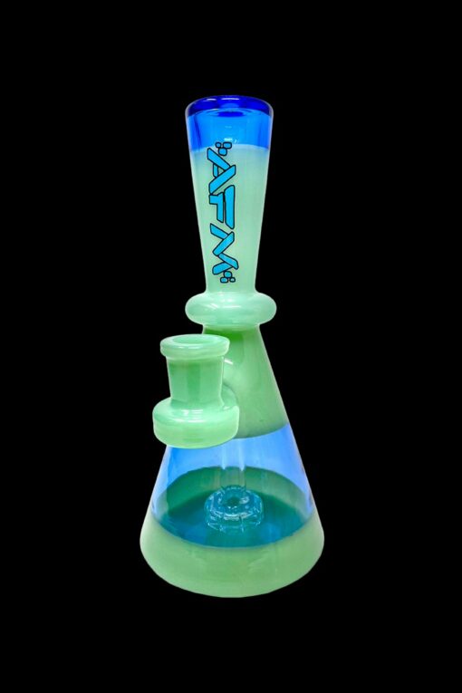 Shop AFM Glass Double Double Glass Mini Water Pipe in australian