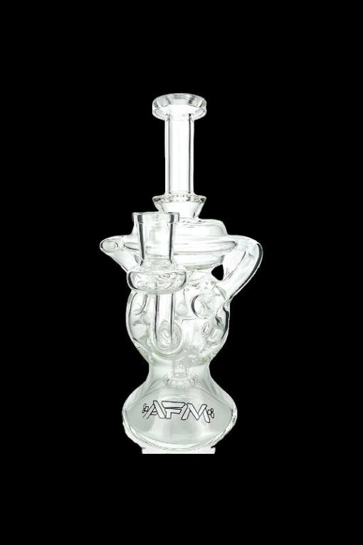 Shop AFM Glass Swiss Color Glass Recycler Water Pipe in australian